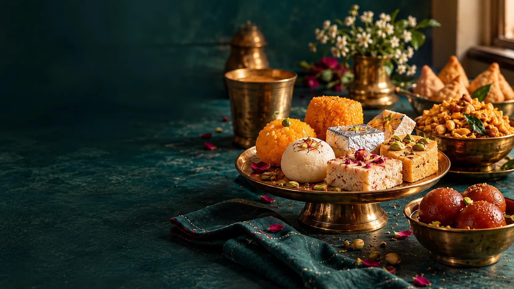 A selection of sweets